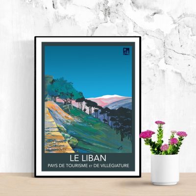 Affiche Le Liban