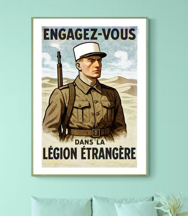Affiche Engagez Vous dans la légion Etrangère