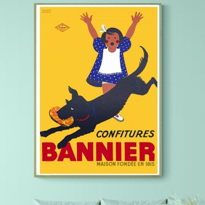 Affiche Confitures Bannier