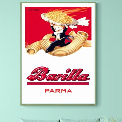 Affiche Pates Barilla Parma