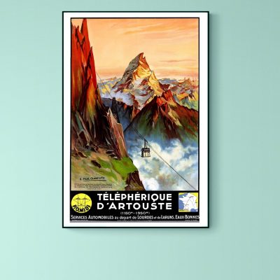 Affiche Téléphérique d'Artouste