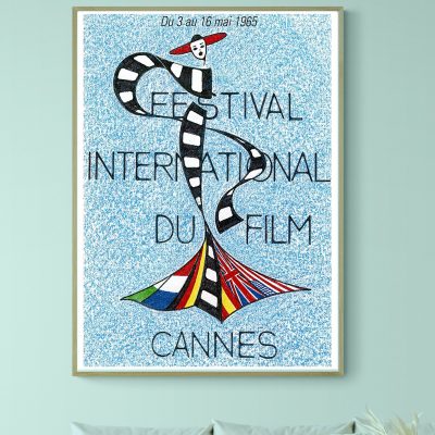 Affiche Festival International Film Cannes 1965