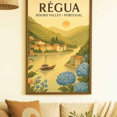 Affiche Regua Douro - Portugal