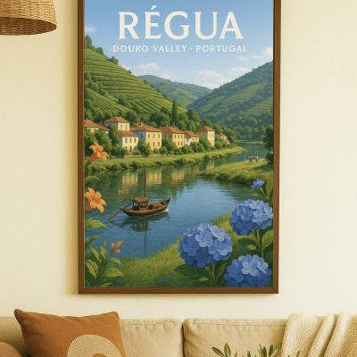 Affiche Regua Douro - Portugal