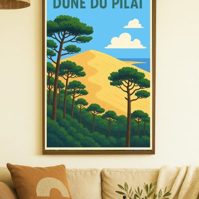 Affiche Dune du Pilat