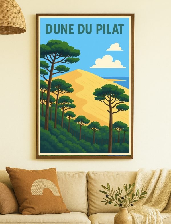Affiche Dune du Pilat