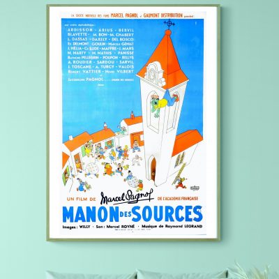 Affiche Manon des Sources - Marcel Pagnol