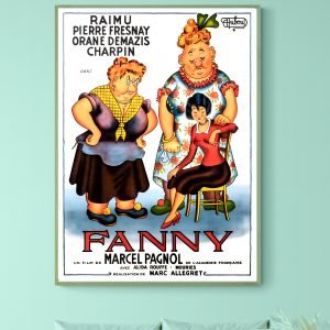 Affiche Fanny- Marcel Pagnol