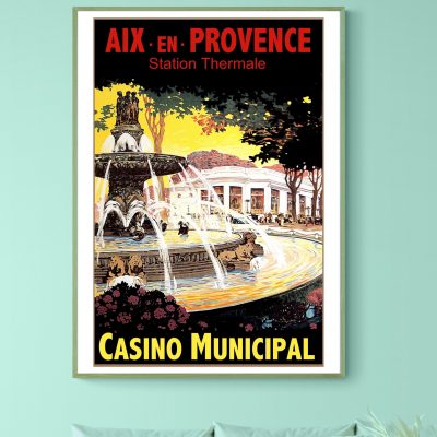 Affiche Aix en Provence - Casino Municipal
