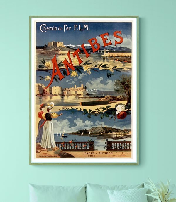 Affiche Antibes