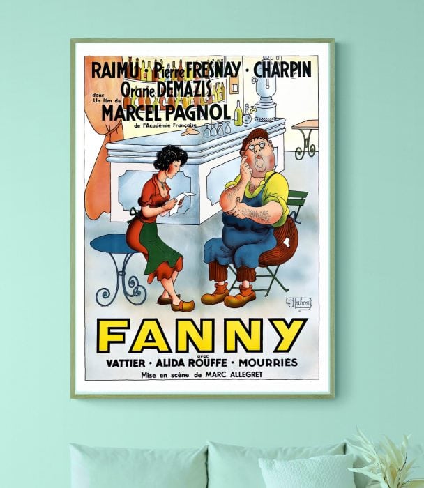 Affiche Fanny - Marcel Pagnol