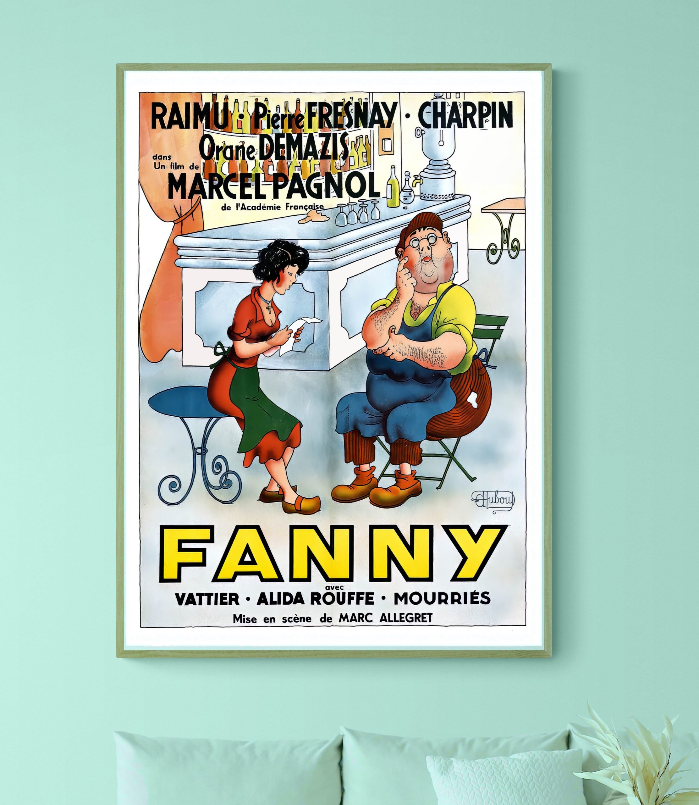 Affiche Fanny - Marcel Pagnol