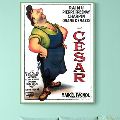 Affiche Cesar - Marcel Pagnol