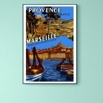 Balade maritime vintage de Marseille et Provence.