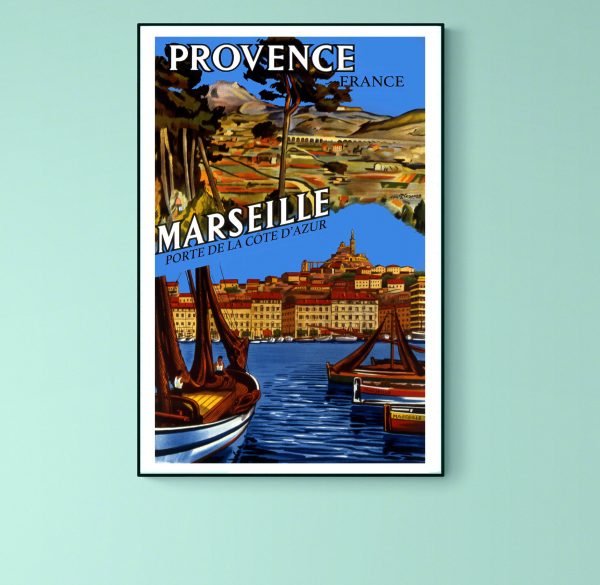 Affiche Marseille - Provence