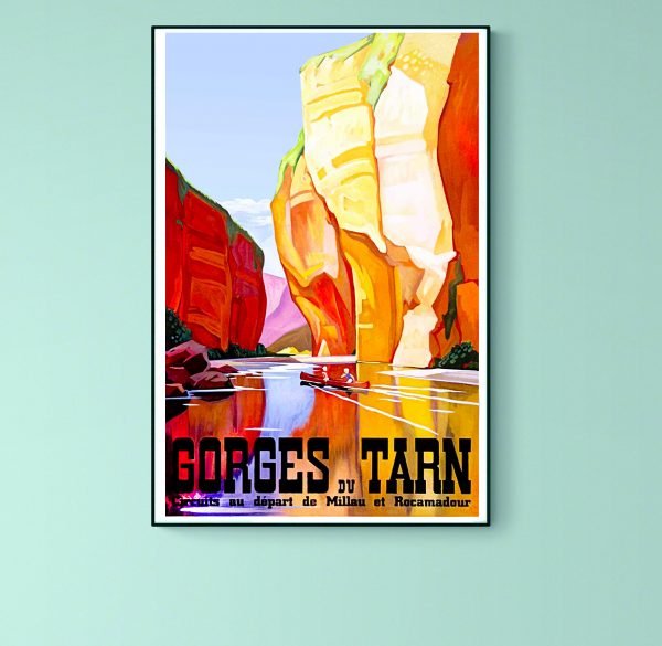 Affiche Gorges du Tarn