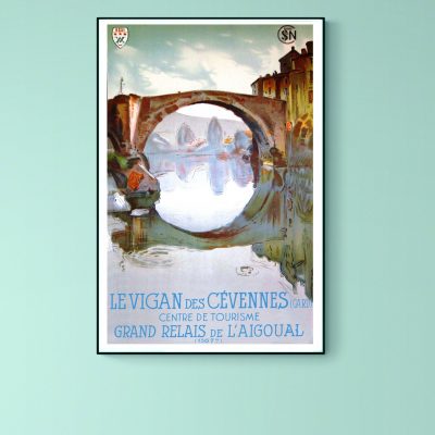 Affiche Le Vigan des Cévennes (Gard)