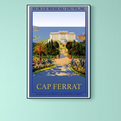 Affiche Cap Ferrat