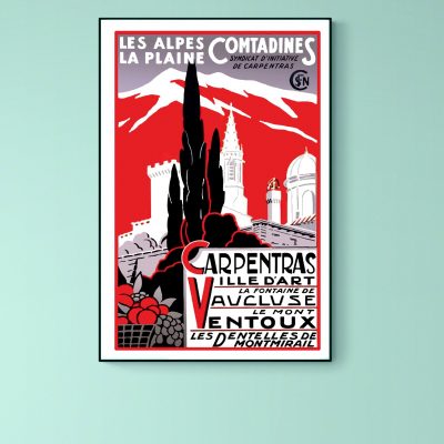 Affiche Carpentras