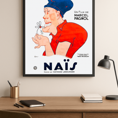 Affiche Nais - Fernandel - Marcel Pagnol