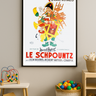 Affiche Le Schpountz - Marcel Pagnol