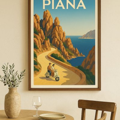Affiche Piana Corse