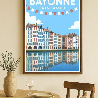Affiche Bayonne