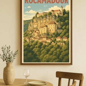 Affiche Rocamadour