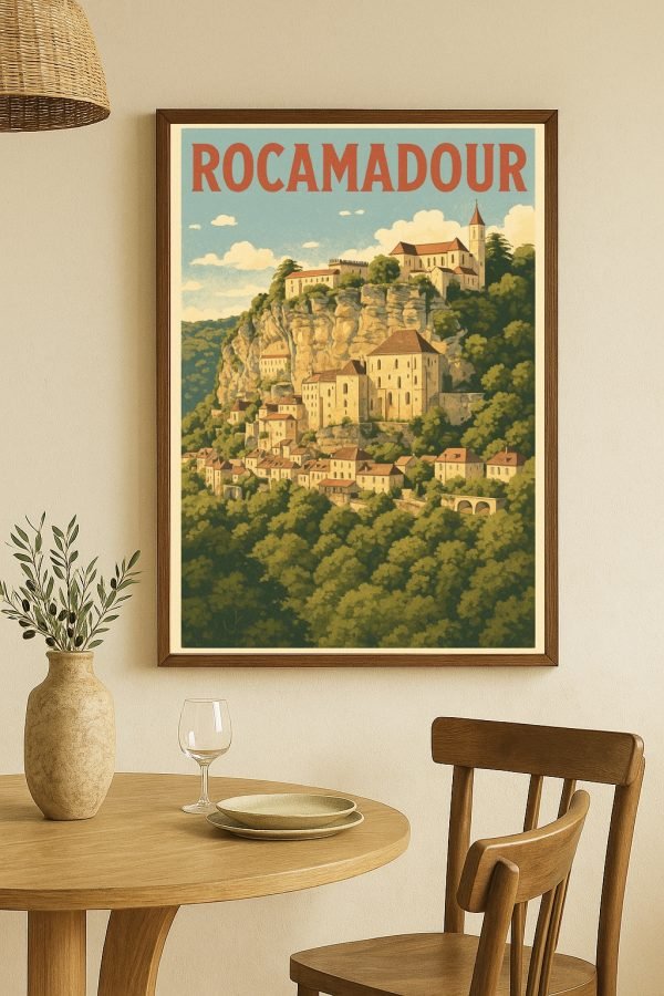 Affiche Rocamadour