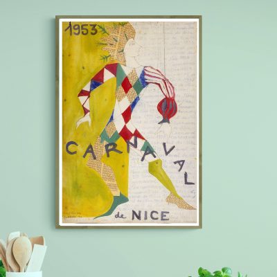 Affiche Carnaval de Nice 1953