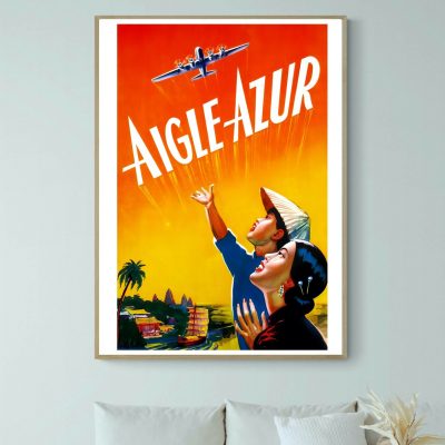 Affiche Aigle Azur