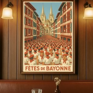 Affiche Fêtes de Bayonne