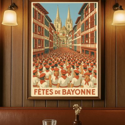 Affiche Fêtes de Bayonne