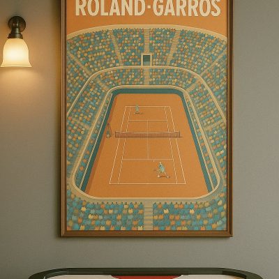 Affiche Roland Garros