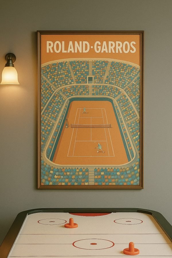 Affiche Roland Garros