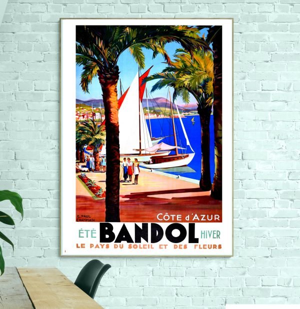Affiche Bandol