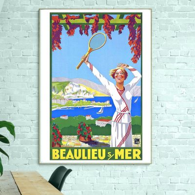 Affiche Beaulieu sur Mer