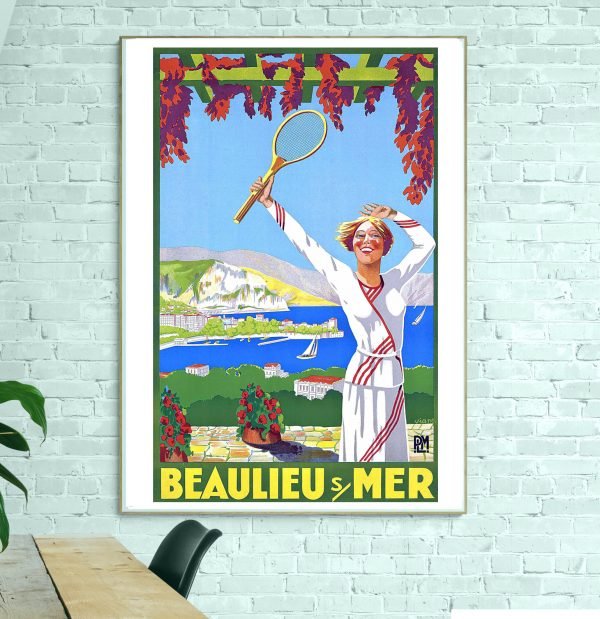 Affiche Beaulieu sur Mer