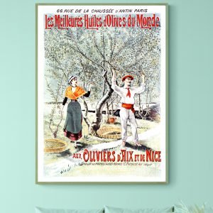 Affiche Les meilleurs Huiles d'Olives du Monde - Aix et Nice