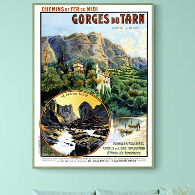 Affiche Gorges du Tarn