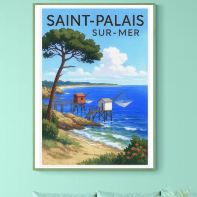 Affiche Saint Palais sur Mer