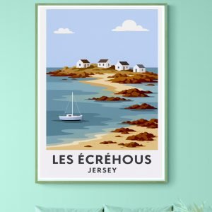 Affiche Les Ecrehous - Jersey