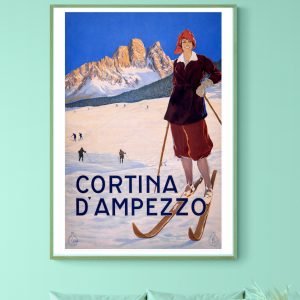 Affiche Cortina d'Ampezzo