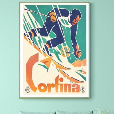 Affiche Cortina Ampezzo