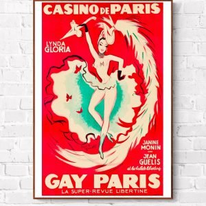 Affiche Casino de Paris - Gay Paris