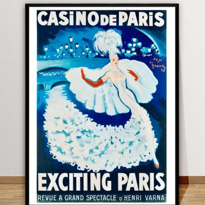 Affiche Casino de Paris - Exciting Paris