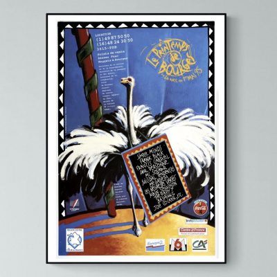 Affiche Printemps de Bourges 1995