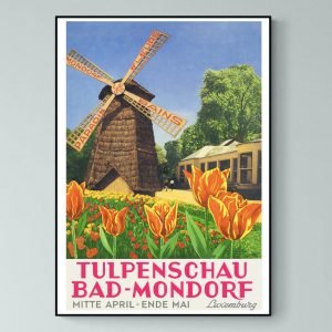 Affiche Tulpenschau Bad Mondore