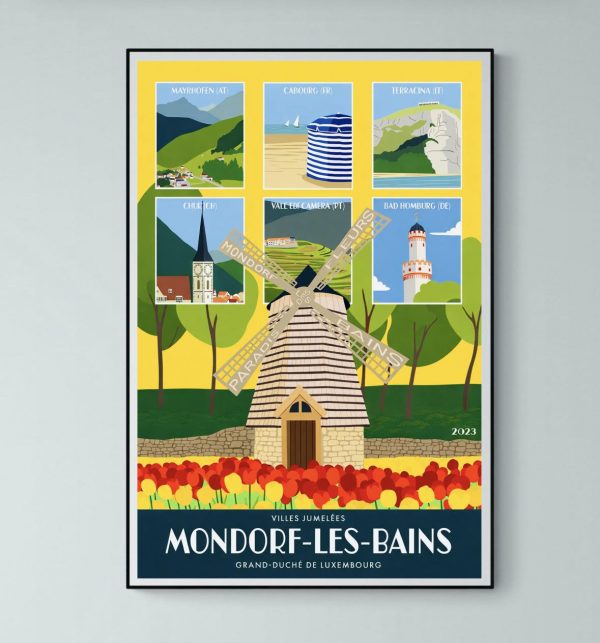 Affiche Mondore Les Bains