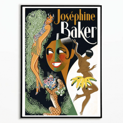 Affiche Joséphine Baker Moderne